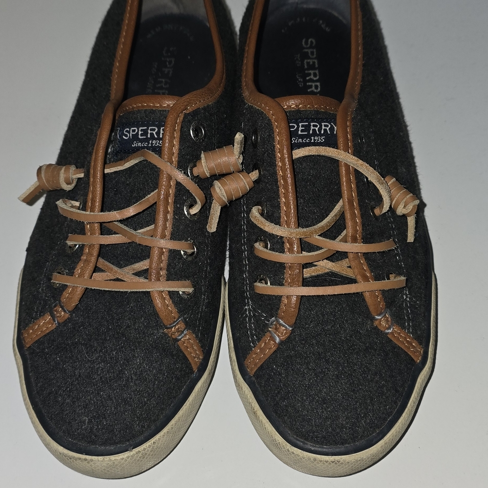 Sperry Black and Brown Casual Sneakers